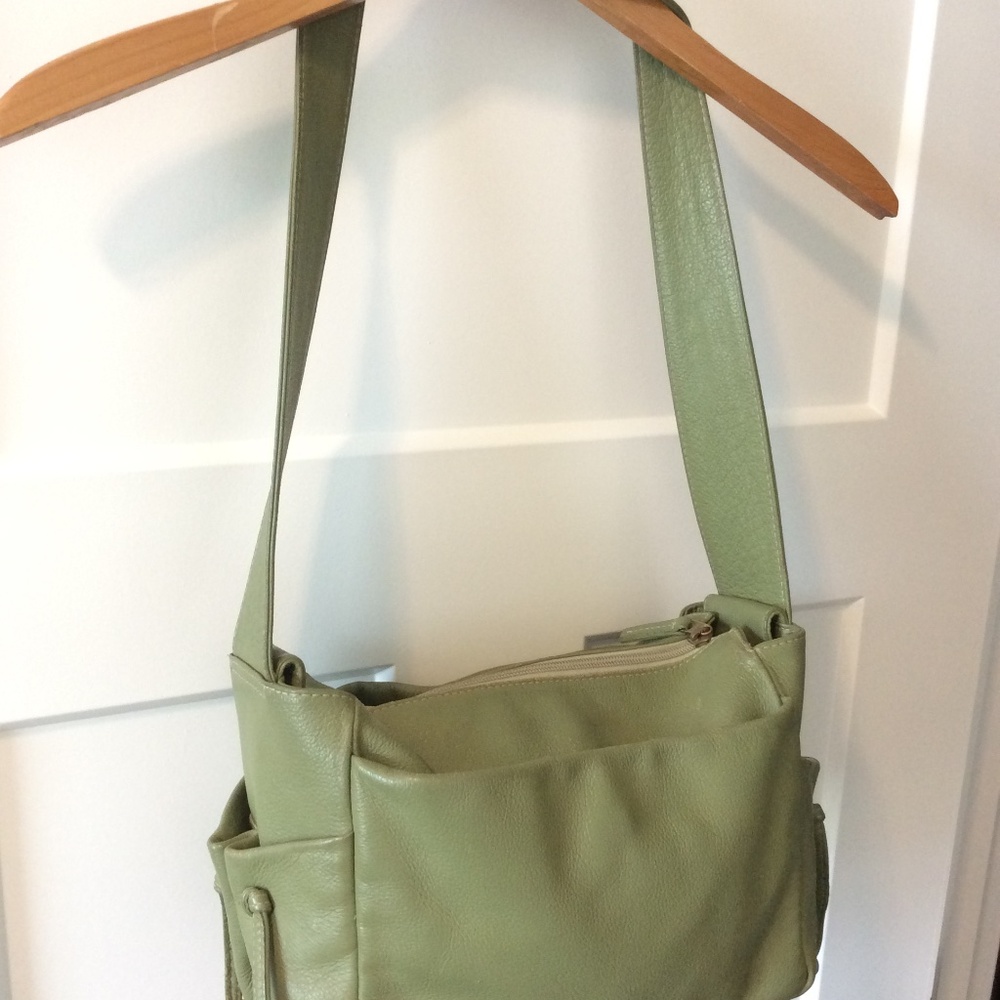 JP Ourse Open Trails Petite leather purse - Kiwi green - Picture 2 of 10